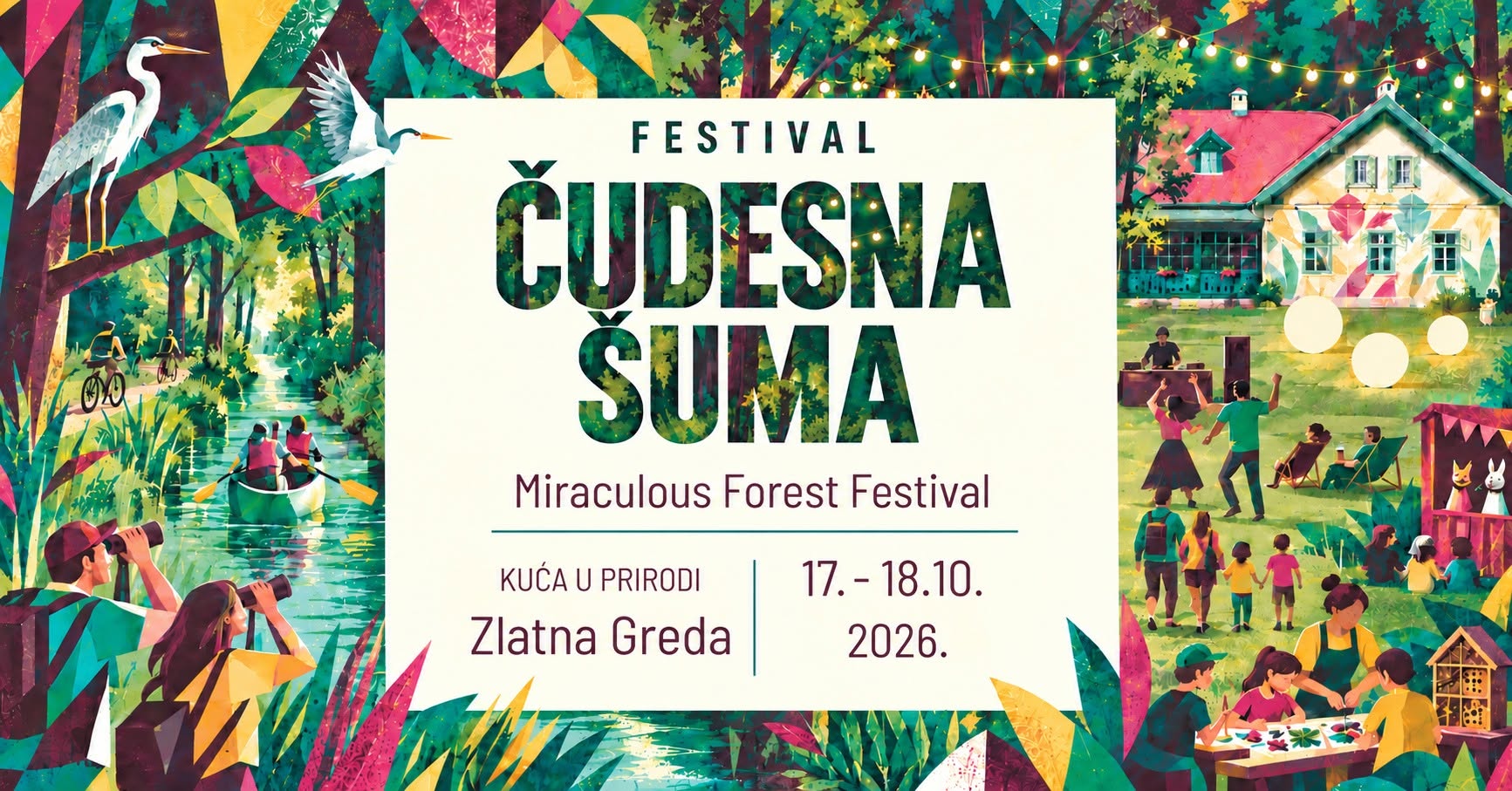 Festival “Čudesna šuma”, Zlatna Greda (Baranja)