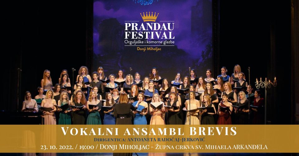 3. Prandau festival orguljaške i komorne glazbe/ vokalni ansambl Brevis