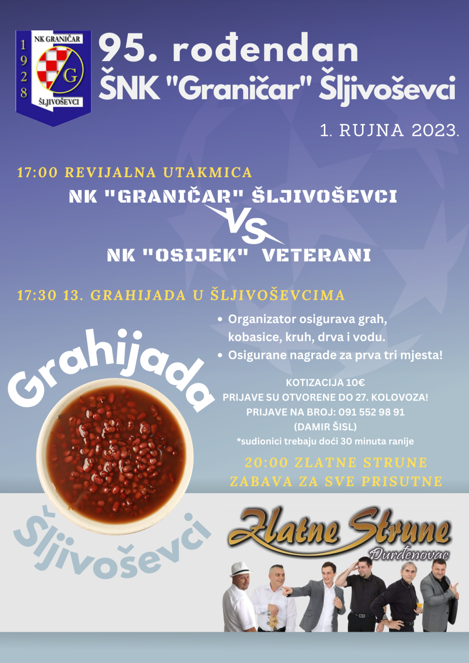 95 godina NK “Graničar” & Grahijada uz Zlatne Strune