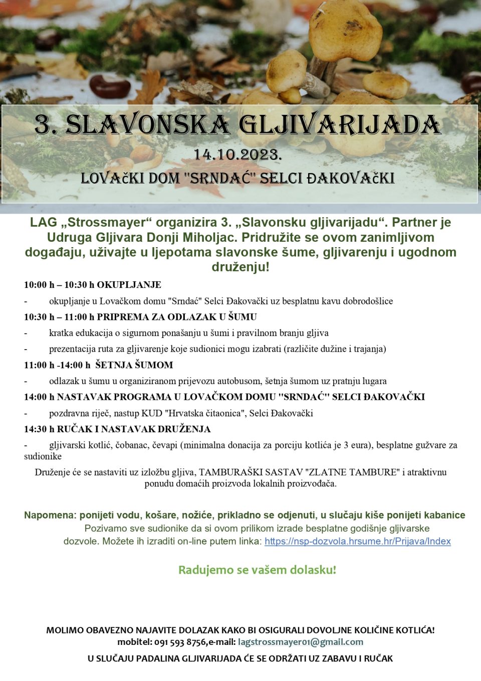 3. Slavonska gljivarijada