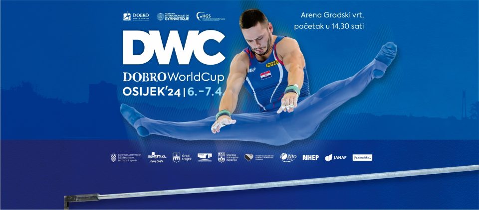 15. Dobro World Cup – svjetska gimnastika u Osijeku!